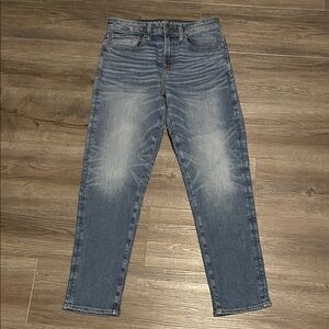 American Eagle Outfitters Light Blue Straight Jeans